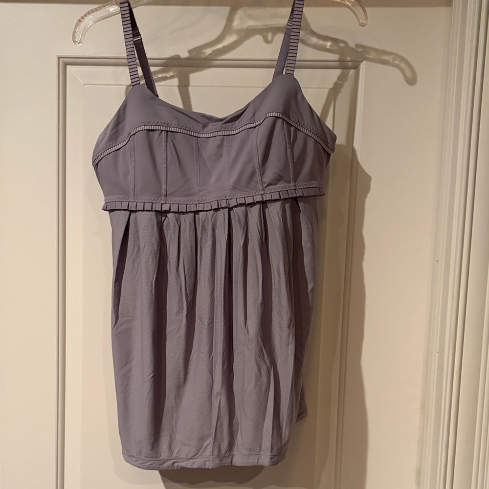 lululemon athletica gray Tank Top